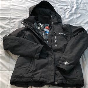 Columbia Omni-tech winter snow jacket